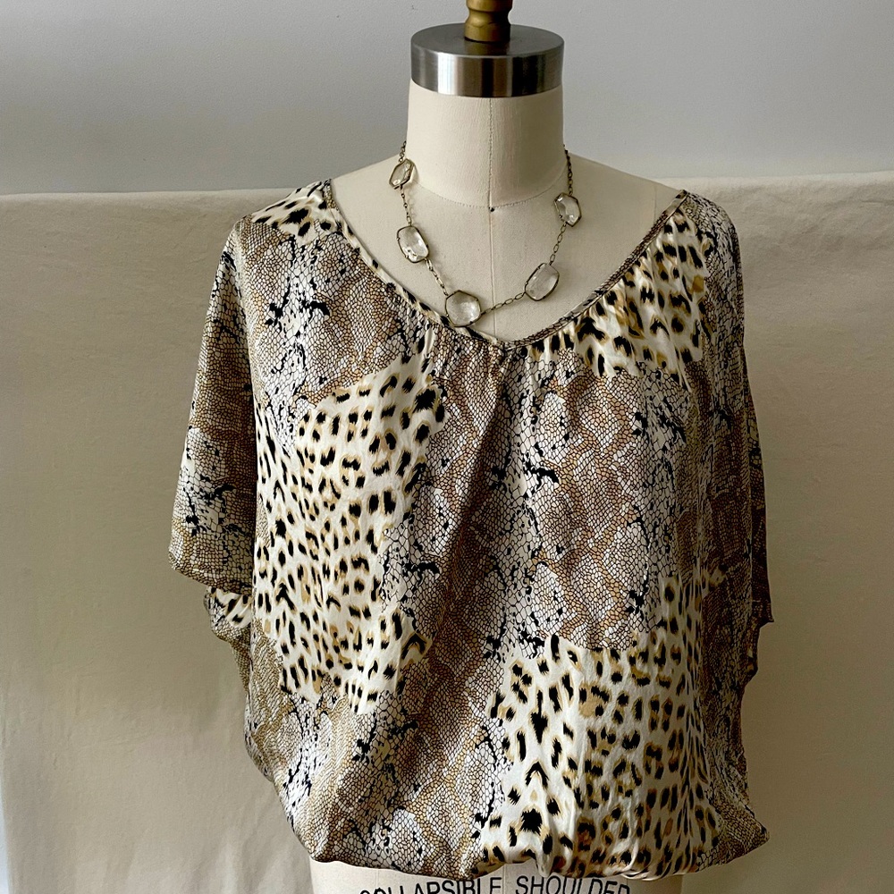 Beyond Vintage Printed Blouse